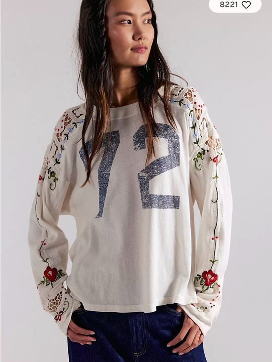 Free People We The Free Lilith Tee. NWT - Picture 2 of 9